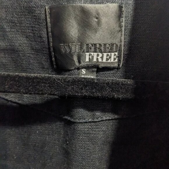 Aritzia Wilfred Free | Rayder Linen Moto Jacket | Black | S - Picture 4 of 9